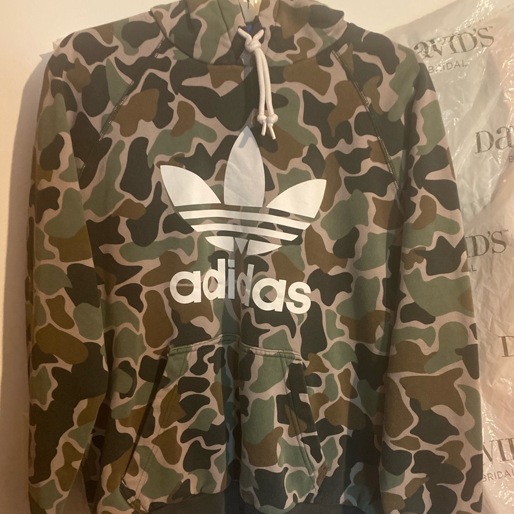 Camo adidas hoodie